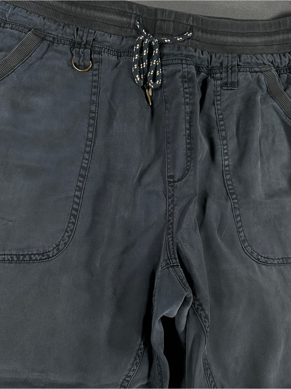 Anthropologie Pilcro Relaxed jogger elastic waist Pants - Blue - Women’s Size XL - Picture 2 of 12